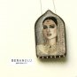 BENANDLU - Brooch pendant portrait. east is a delicate matter. Handmade jewelry embroidery