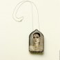 BENANDLU - Brooch pendant portrait. east is a delicate matter. Handmade jewelry embroidery
