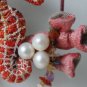 BENANDLU - Embroidered pendant. Seahorse (silk embroidery)