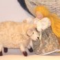 BENANDLU - Waldorf doll. Musical panel. Dolly and sheep