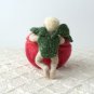 BENANDLU - Doll made of wool "Angel in apple"