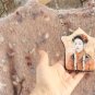 BENANDLU - Brooch pendant. Oriental Girl. Silk embroidery