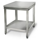 Stainless steel Work table 0,6 m x 0,6m  - with basic background