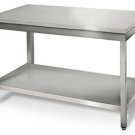 Stainless steel work table 1,0m x 0,6 m