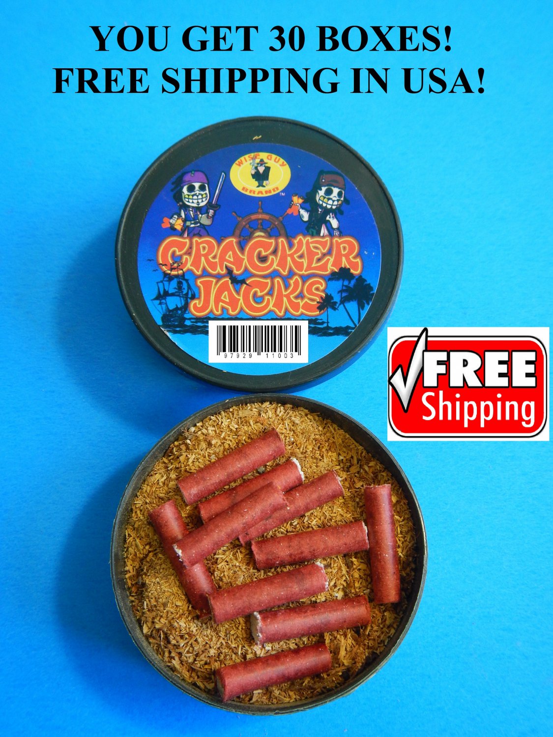 600 Adult Party Poppers (30 Boxes!) Cracker Snaps SUPER LOUD! Cracker