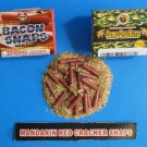 200 pc Mix Adult Party Poppers Bacon AND Camo Cracker Loud Mandarin Snap