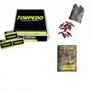 200 pc Mix Adult Party Poppers Torpedo AND King Bird Loud Mandarin Snap