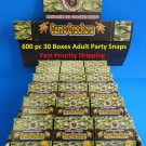 600 Pc Red Snap 30 Boxes! Camo Mandarin Snaps For Adults SUPER LOUD! FREE SHIP