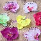 100pcs   9cm/3.54"Silk Artificial Orchid butterfly Flowers Wedding Decoration