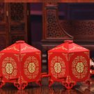 50pc red sedan litter dooly Wedding Favor Boxes gift box candy box wedding box