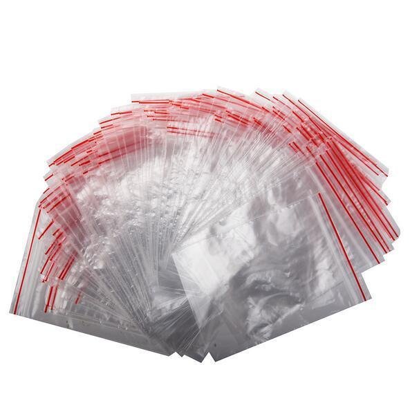 zipper  bag 500PC Ziplock bag 1.96x2.75 inch (5X7CM) Reclosable  opp seal bag