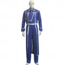 Full Metal Alchemist Roy Mustang Military Cosplay Costume Uniform