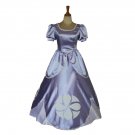 Princess Sofia the First Costume Sofia Cosplay Dress For Adult Custom Made