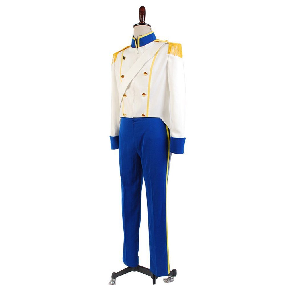 The Little Mermaid Prince Eric Cosplay Costume