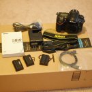 New Nikon D810 DSLR with standard accessories USA model w/121,067