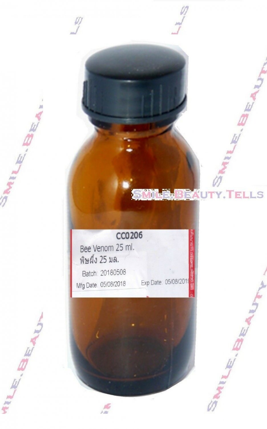 Bee Venom Apitoxin 25g. Anti Aging Cosmetic Grade. Expiry 11 months from delivery.5% to Use