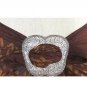 SilverColor Stainless Steel Scarf Tie Clip Slide Wedding Prom Fancy Party Beach