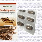 Cordyceps Sinensis Extract 30Caps+Ginseng+Reishi Mushroom/ Dehydrated Cordyceps