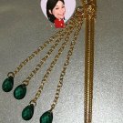Gold Color Hair Pin Dragon,Round Shape  Wedding Prom Fancy Party