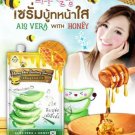 Thailand Beauty Cream HONEY ALOE SOOTHING SERUM 10g. Tackle scars, acne, wrinkle