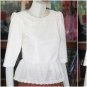 Cotton Lace Floral  Top/ Blouse. Premium. Dinner Party Date Work Wedding