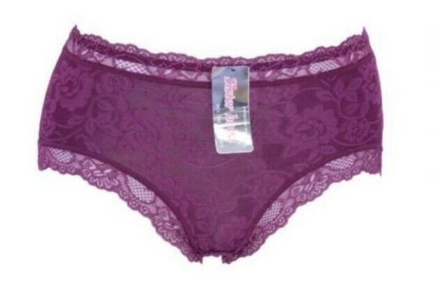 Lace Floral Briefs. Free Size. Pack of 3. Colors Vary. High Quality.