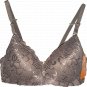 2x Lace Floral Wired Bra. Straps(Adjustable)Full Cup. 1.Black  1.Nude Size 34/75