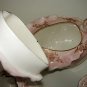 Doulton Burslem 1891-1902 Tea Set Wild Rose Teapot Sugar / Creamer Near Mint!