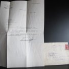 Original Letter Vancouver B.C 1939 With Envelope