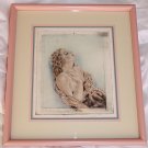Édouard Chimot (1880-1959) Erotic French Tinted Etching Signed & Framed ca1930