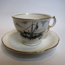 ROYAL WINTON Alert Bay BC Art Deco ca1930 Cup & Saucer Souvenir