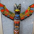 HARVEY WILLIAMS Native America 53" Totem Pole Beautiful 18 Figure piece Seattle