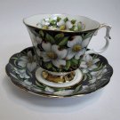 Royal Albert Canada Provincial Flowers Teacup Madonna Lily Quebec MINT!