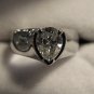 Beautiful 14kt White Gold Solitaire Ring VS2 .81ct Pear Shape Size 5.5