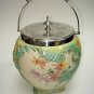 Wonderful 6.5" Biscuit Barrel by James Macintyre & Co ca1900 Hand Decorated