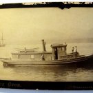 Bailey Bros ca1890 Photograph Vancouver BC Nagasaki Japan Ships Rare 8" x 5"