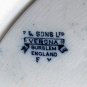 F & Sons Burslem 10.5" Verona Pattern Dinner Plate