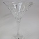 Waterford Martini Glass Rare Seahorse Pattern MINT!