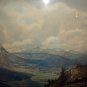 Huge 36" x 27" 1950's Litho by Max Vogt German Alps Tyrol Must See!