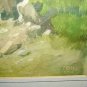Huge 36" x 27" 1950's Litho by Max Vogt German Alps Tyrol Must See!
