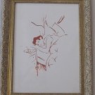 Henri Toulouse Lautrec Ta Bouche Your Mouth Colored Stone Lithograph