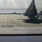 Rare Framed 1819 Engraving Captain Ross Charlotte Islands Coburg Bay Canada