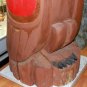 Huge 7ft Coast Salish Totem Thunderbird by Francis Horne Snr. Vancouver Island
