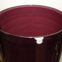 Massive 24" Arthur Percy Gullskruf Swedish Floor Standing Purple Glass Vase