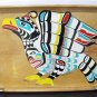 HENRY SPECK (1908-1971) ca1950 Thunderbird Oil on Oak Tray Wakwaka'wakw RARE!