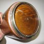 Antique Porcelain Lined Oak Barrel Scotch Whiskey Ice Bucket EPNS Shield Plaque