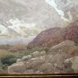 Listed ca1900 UK Artist Robert Clouston RSW Young W/Colour Scotland Ben Nevis