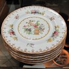 Beautiful Spode China Peplow Pattern 6.5" Sandwich Plate