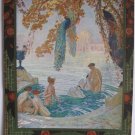 Superb Lithograph Octave Denis Victor Guillonnet (1872-1967) "Baigneuses"