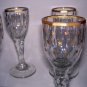 Set 6 X Superb Georgian Decorated Cordial Glasses 1790